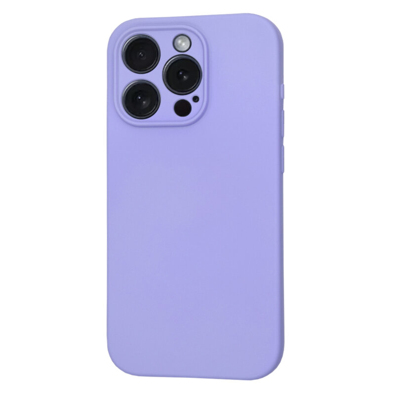 Husa silicon iPhone 15 Pro Techsuit SoftFlex MagSafe, violet