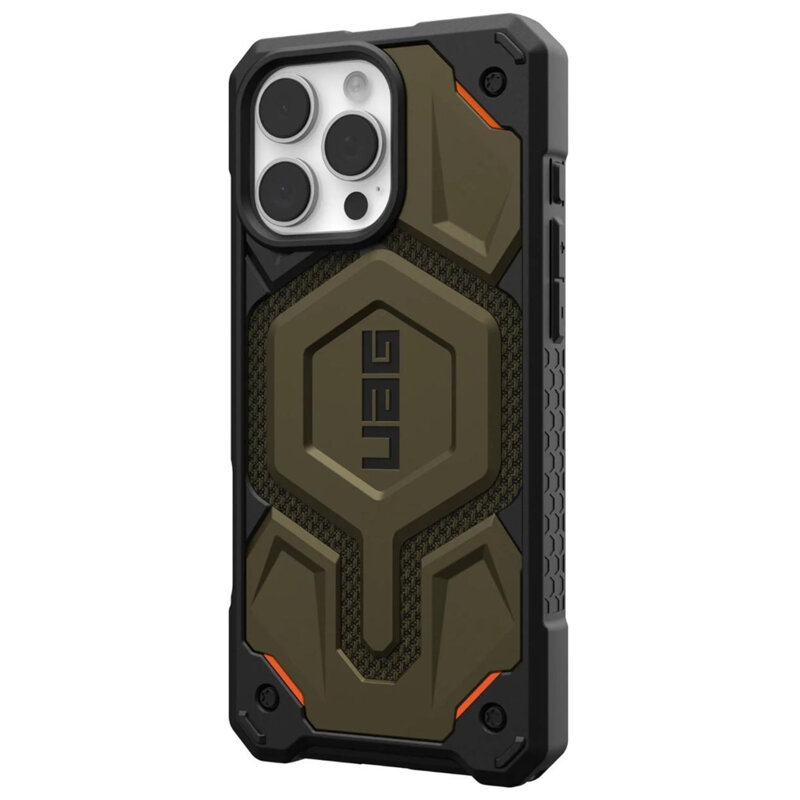 Husa iPhone 16 Pro Max UAG Monarch Pro MagSafe, Kevlar Element Green