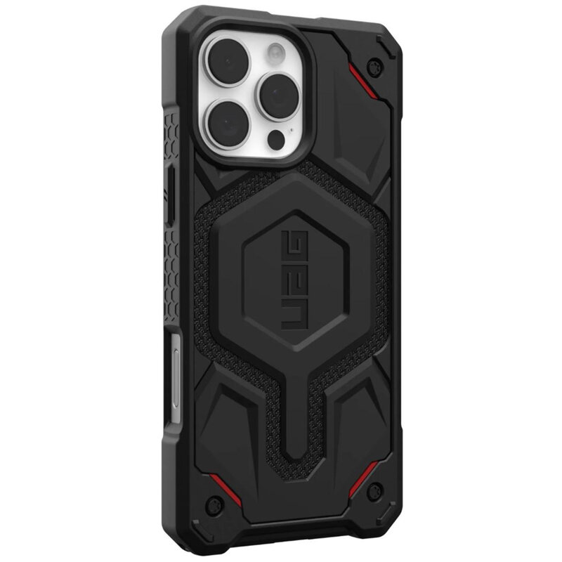 Husa iPhone 16 Pro Max UAG Monarch Pro MagSafe, Kevlar Black