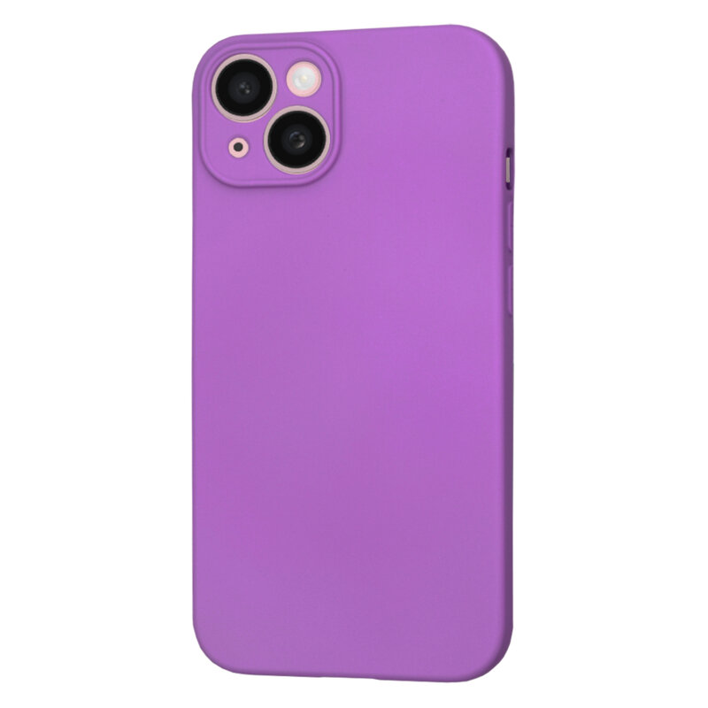 Husa silicon iPhone 15 Techsuit SoftFlex MagSafe, mov