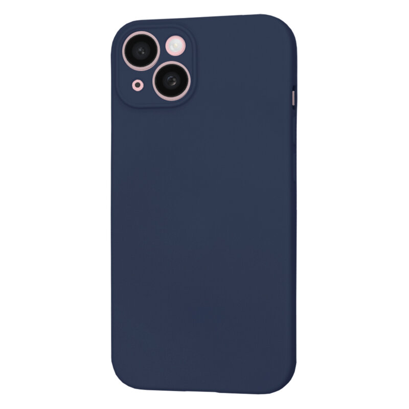 Husa silicon iPhone 15 Techsuit SoftFlex MagSafe, bleumarin