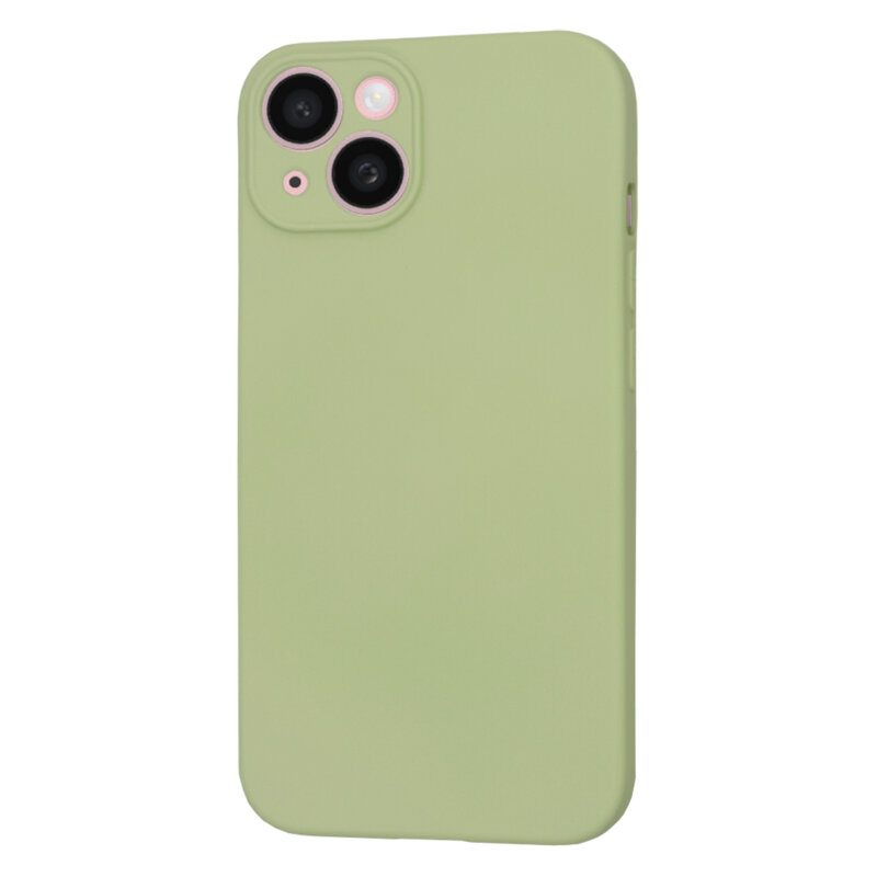 Husa silicon iPhone 15 Techsuit SoftFlex MagSafe, verde
