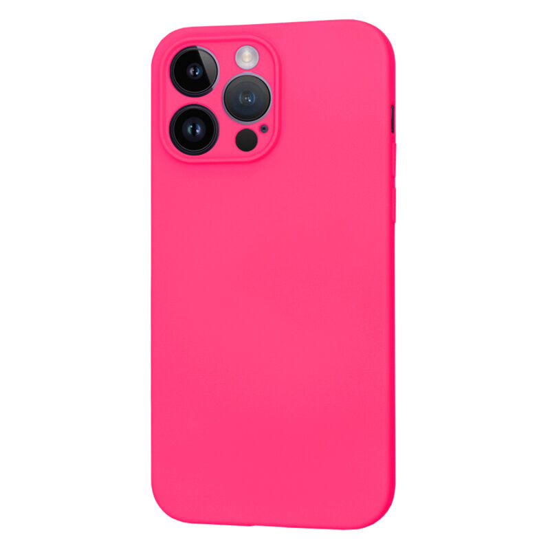 Husa silicon iPhone 14 Pro Max Techsuit SoftFlex MagSafe, fucsia