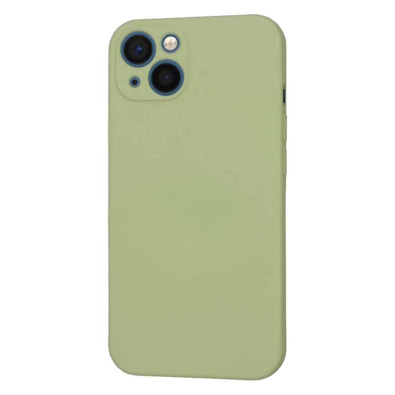 Husa silicon iPhone 13 Techsuit SoftFlex MagSafe, verde