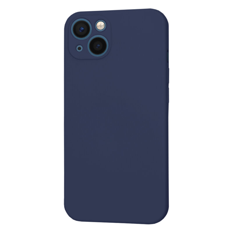 Husa silicon iPhone 13 Techsuit SoftFlex MagSafe, bleumarin