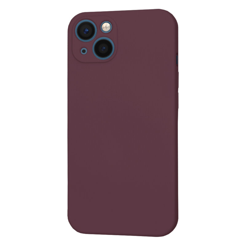 Husa silicon iPhone 13 Techsuit SoftFlex MagSafe, bordo