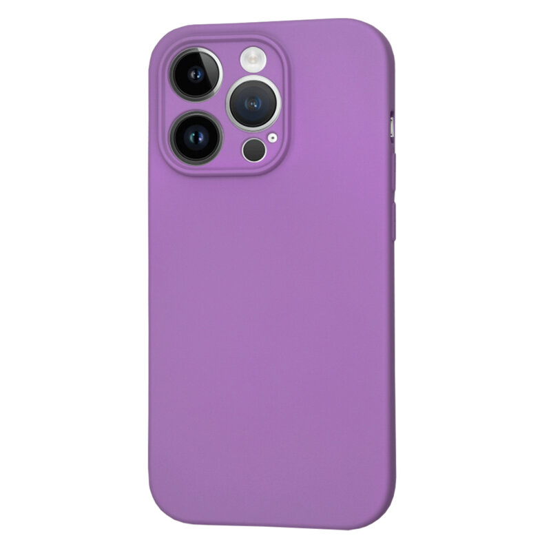 Husa silicon iPhone 14 Pro Techsuit SoftFlex MagSafe, mov