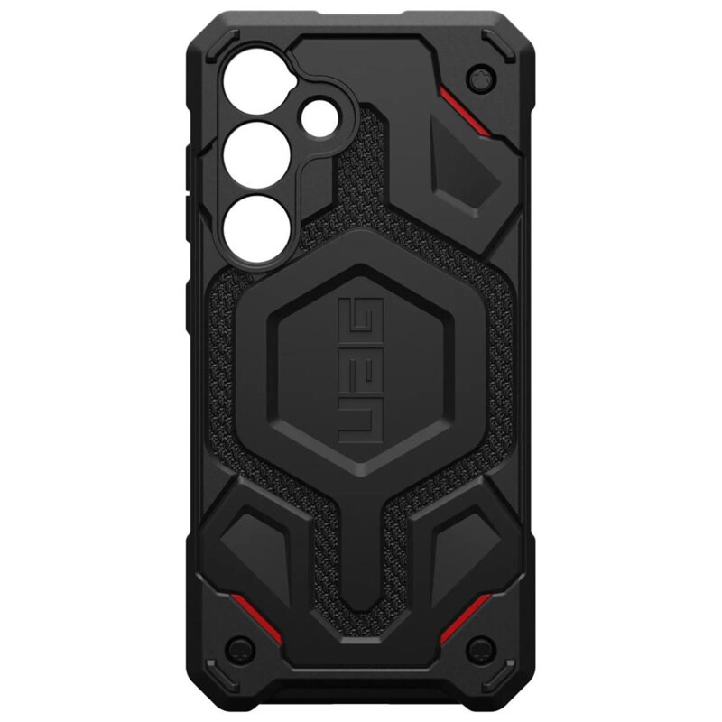 Husa Samsung Galaxy S24 UAG Monarch Pro MagSafe, Kevlar Black