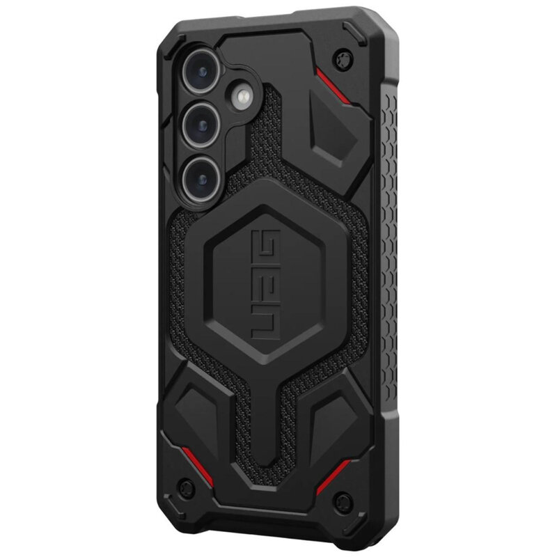 Husa Samsung Galaxy S24 UAG Monarch Pro MagSafe, Kevlar Black