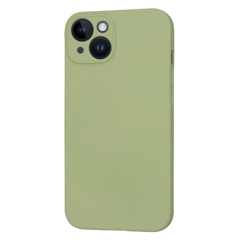 Husa silicon iPhone 14 Techsuit SoftFlex MagSafe, verde