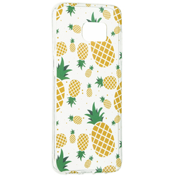 Husa Samsung Galaxy S7 Edge Silicon Summer - Pineapple