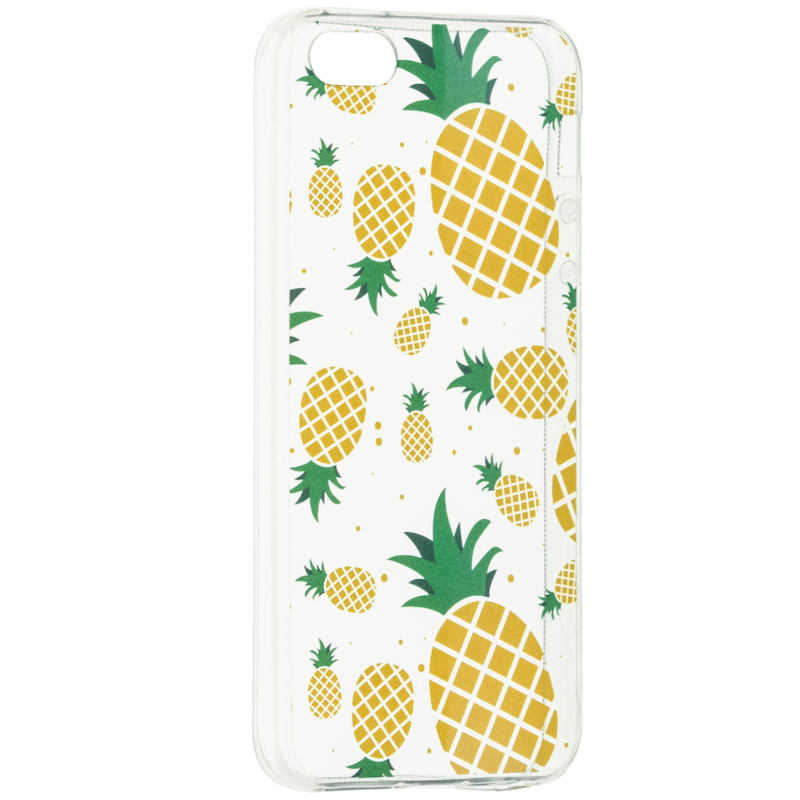 Husa iPhone 5 / 5s / SE Silicon Summer - Pineapple