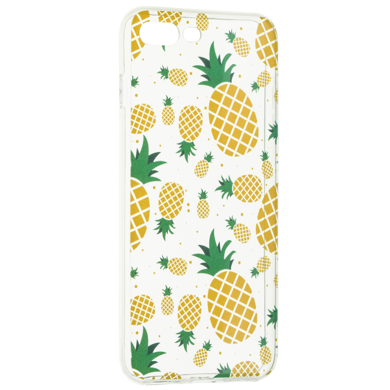 Husa iPhone 8 Plus Silicon Summer - Pineapple