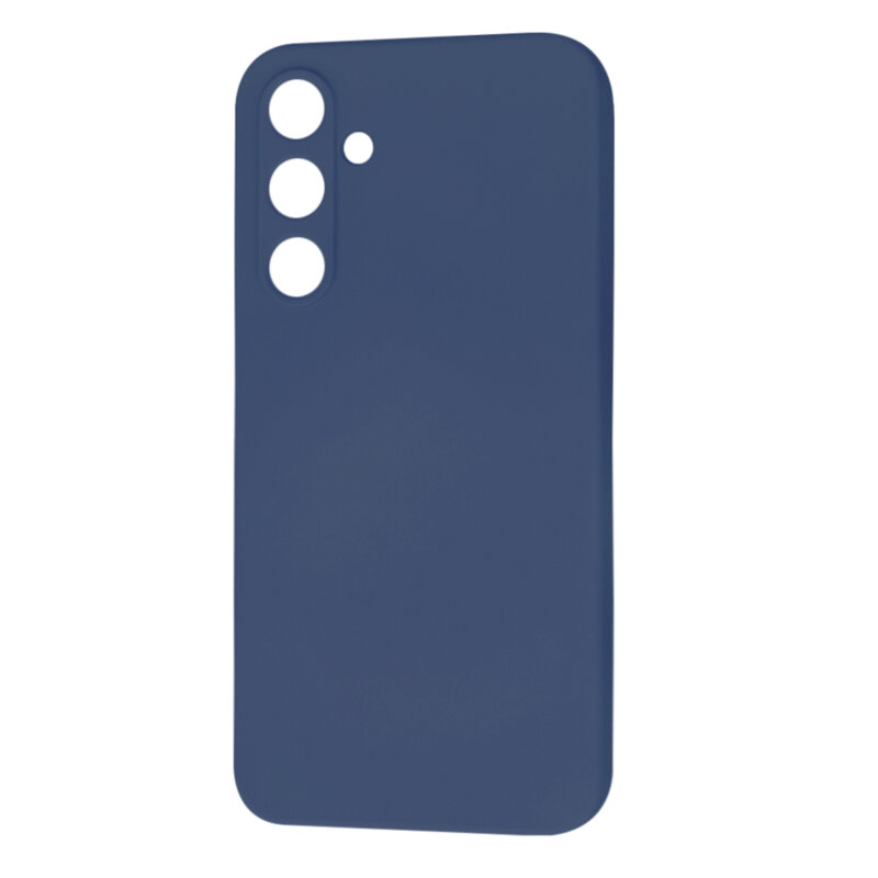 Husa silicon Samsung Galaxy A55 5G Techsuit SoftFlex MagSafe, bleumarin