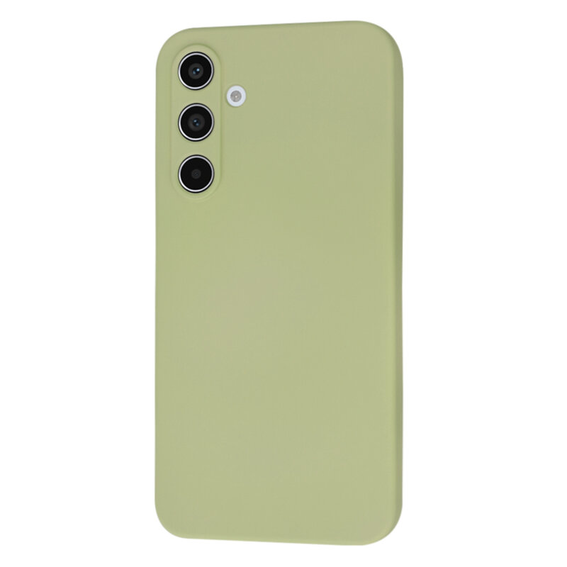 Husa silicon Samsung Galaxy A55 5G Techsuit SoftFlex MagSafe, verde