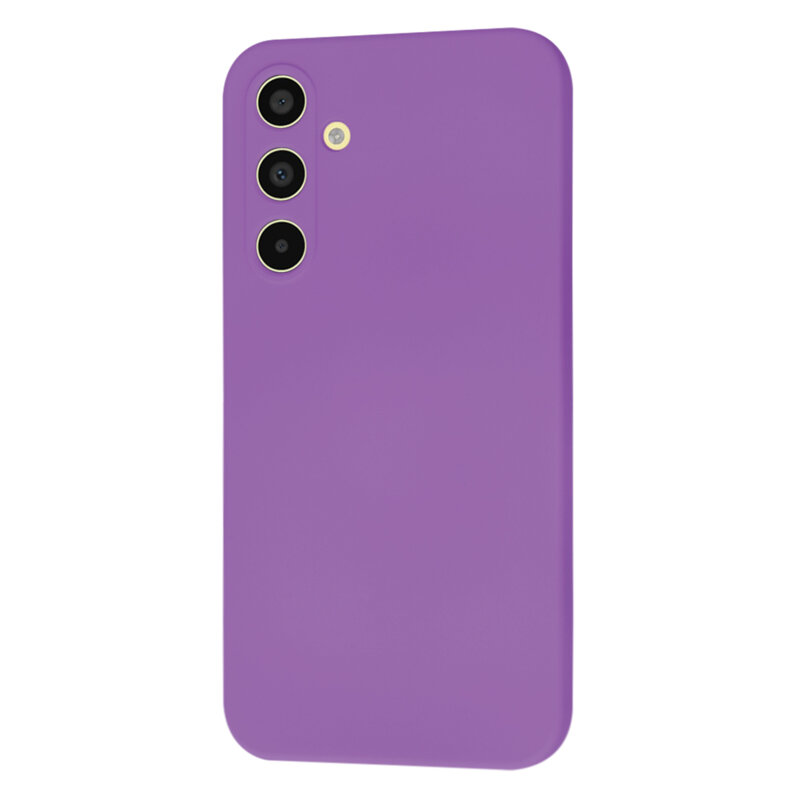 Husa silicon Samsung Galaxy A35 5G Techsuit SoftFlex MagSafe, mov