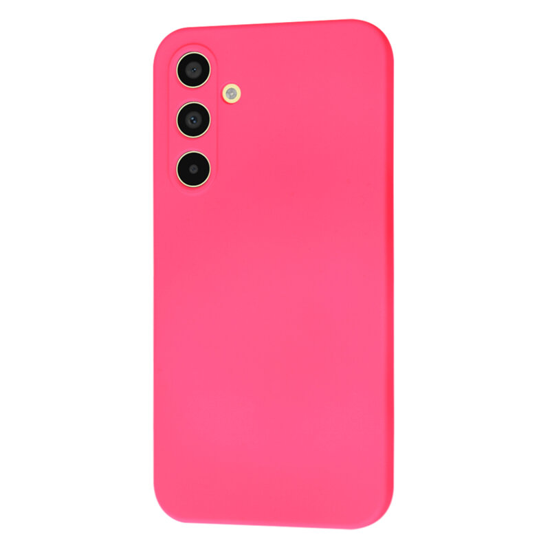 Husa silicon Samsung Galaxy A35 5G Techsuit SoftFlex MagSafe, fucsia