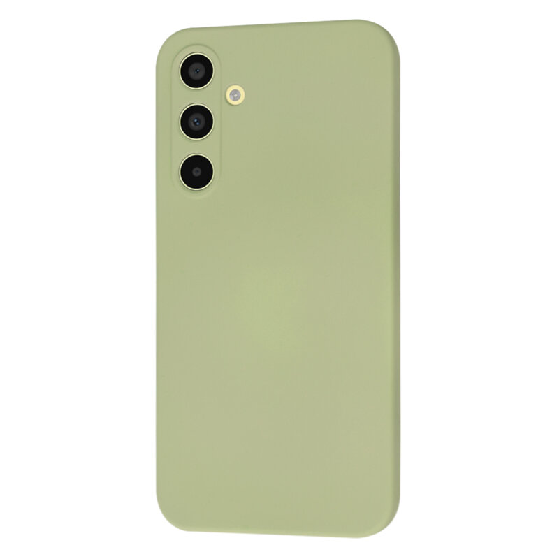 Husa silicon Samsung Galaxy A35 5G Techsuit SoftFlex MagSafe, verde