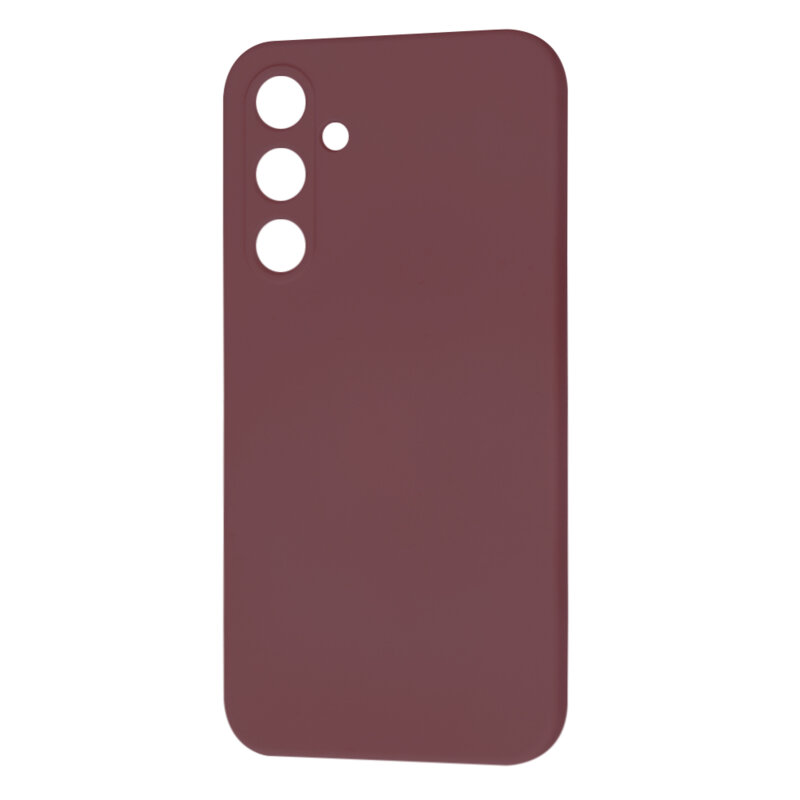Husa silicon Samsung Galaxy A35 5G Techsuit SoftFlex MagSafe, bordo