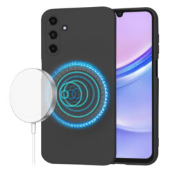 Husa silicon Samsung Galaxy A15 5G Techsuit SoftFlex, negru