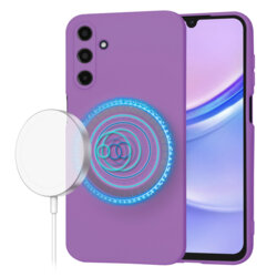 Husa silicon Samsung Galaxy A15 5G Techsuit SoftFlex, mov
