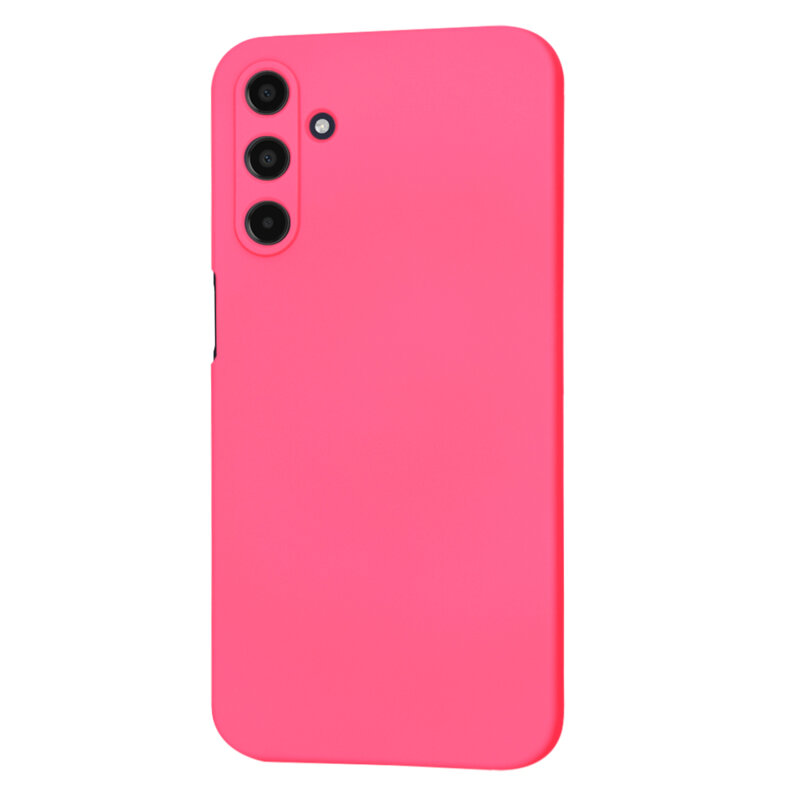 Husa silicon Samsung Galaxy A15 4G Techsuit SoftFlex MagSafe, fucsia