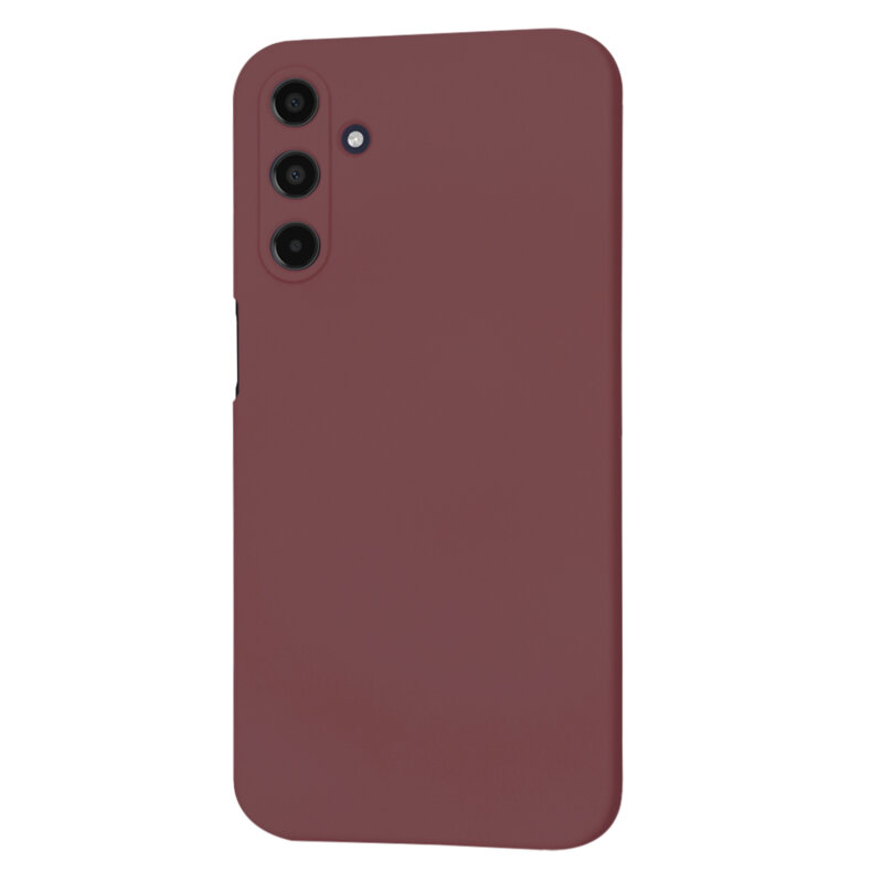 Husa silicon Samsung Galaxy A15 4G Techsuit SoftFlex MagSafe, bordo