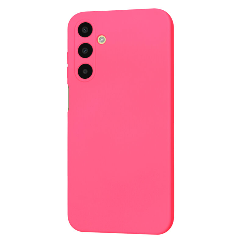 Husa silicon Samsung Galaxy A25 5G Techsuit SoftFlex MagSafe, fucsia