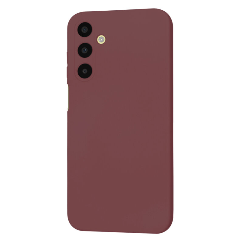 Husa silicon Samsung Galaxy A25 5G Techsuit SoftFlex MagSafe, bordo