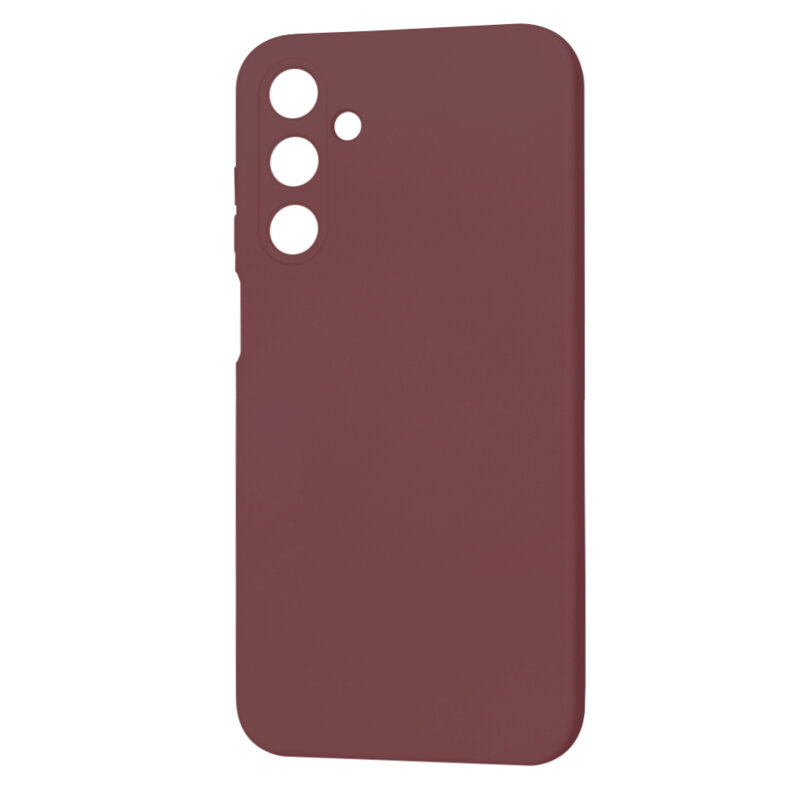 Husa silicon Samsung Galaxy A25 5G Techsuit SoftFlex MagSafe, bordo