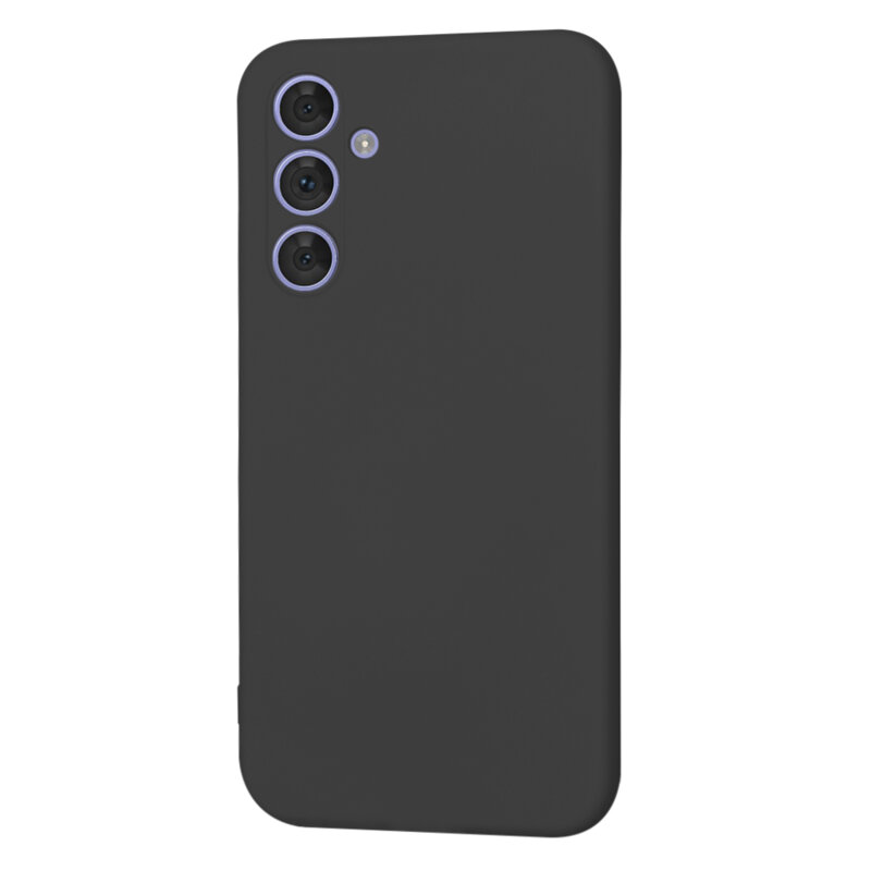 Husa silicon Samsung Galaxy A54 Techsuit SoftFlex MagSafe, negru