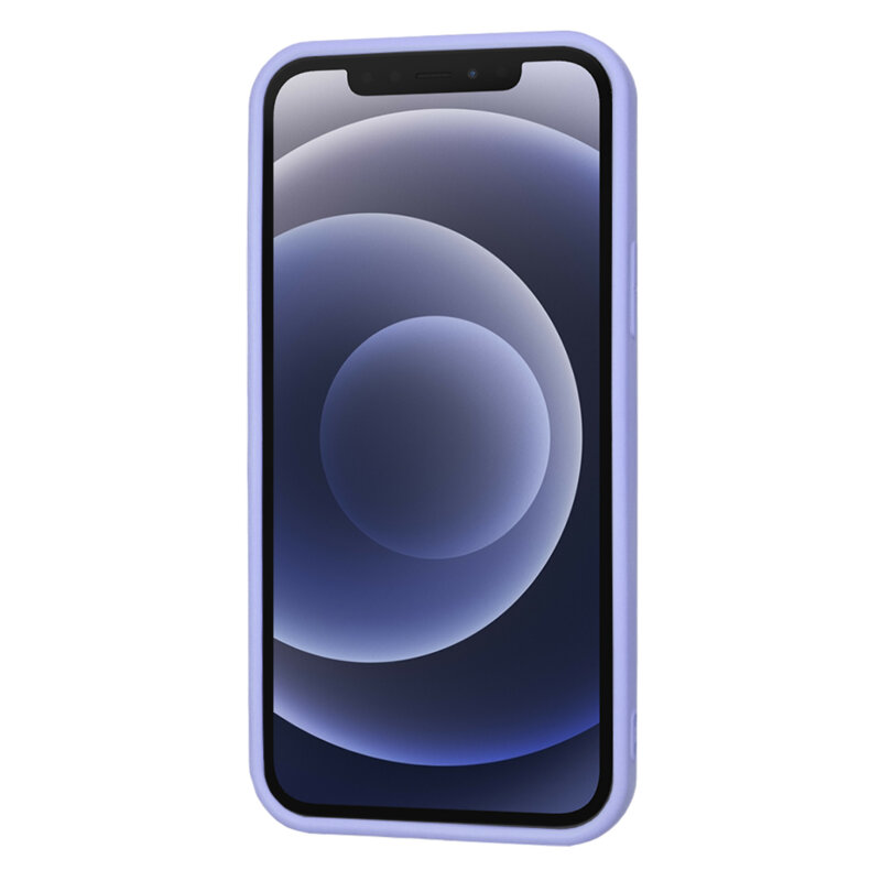 Husa silicon iPhone 12 Techsuit SoftFlex, violet