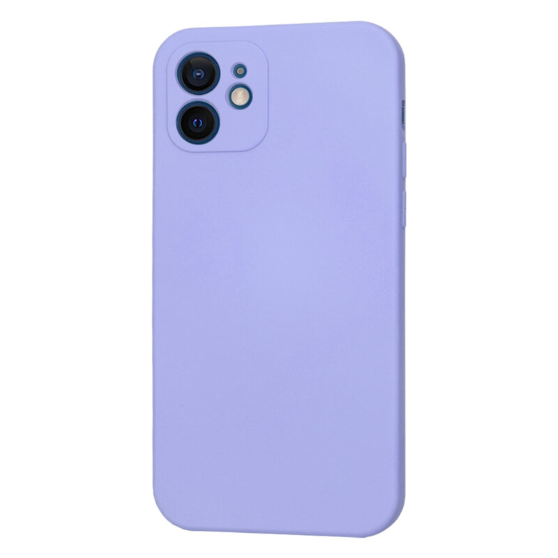 Husa silicon iPhone 12 Techsuit SoftFlex, violet