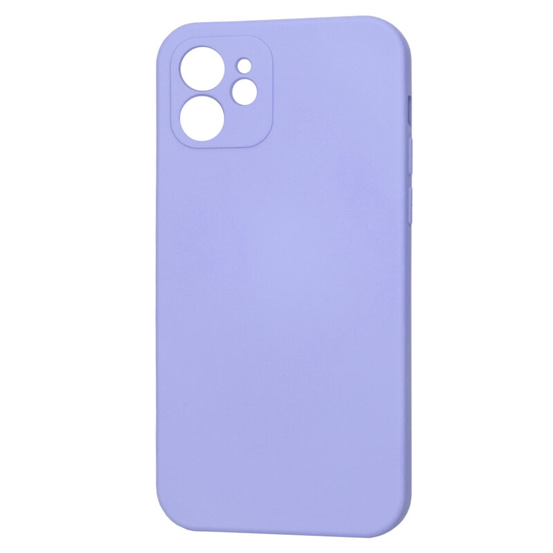 Husa silicon iPhone 12 Techsuit SoftFlex, violet