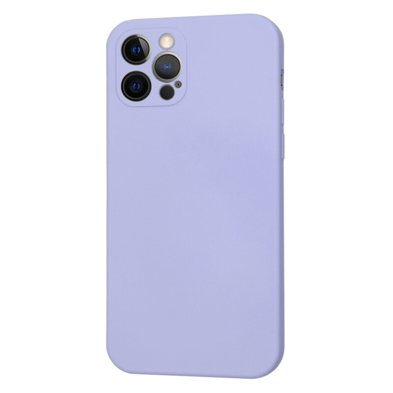 Husa silicon iPhone 12 Pro Techsuit SoftFlex, violet