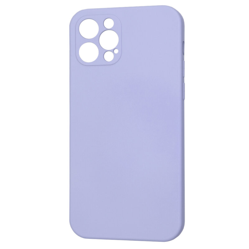 Husa silicon iPhone 12 Pro Techsuit SoftFlex, violet