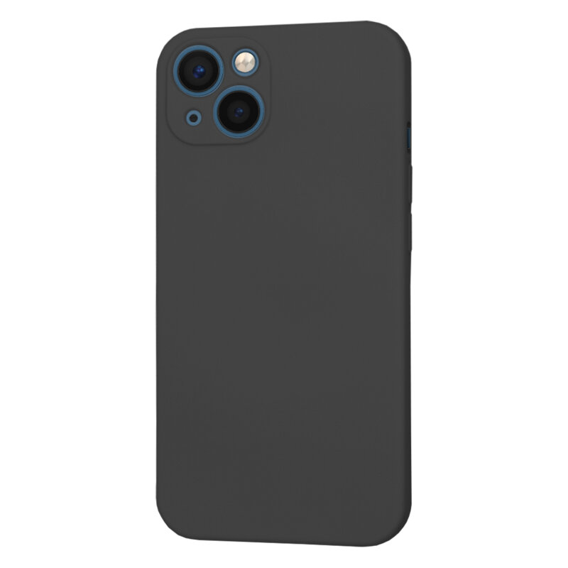 Husa silicon iPhone 13 Techsuit SoftFlex, negru