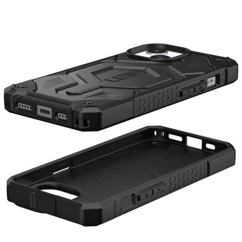Husa iPhone 15 UAG Monarch Pro MagSafe, Carbon Fiber