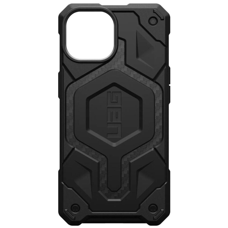 Husa iPhone 15 UAG Monarch Pro MagSafe, Carbon Fiber