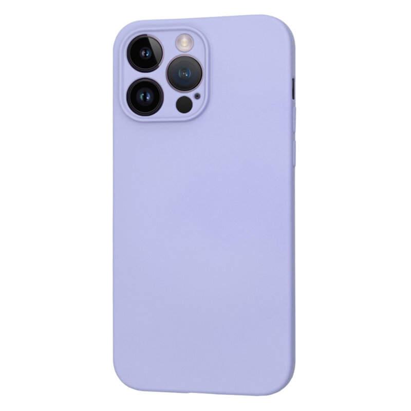 Husa silicon iPhone 14 Pro Max Techsuit SoftFlex, violet
