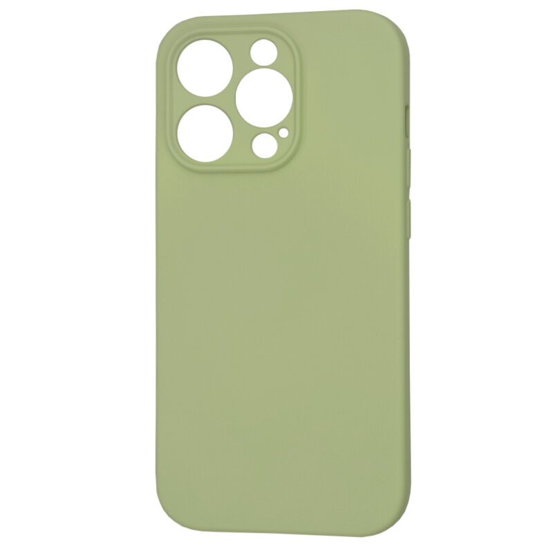 Husa silicon iPhone 14 Pro Techsuit SoftFlex, verde