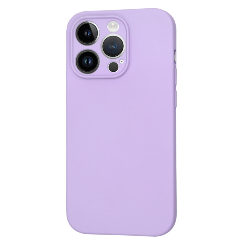 Husa silicon iPhone 14 Pro Techsuit SoftFlex, violet