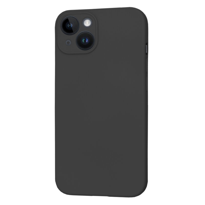 Husa silicon iPhone 14 Techsuit SoftFlex, negru