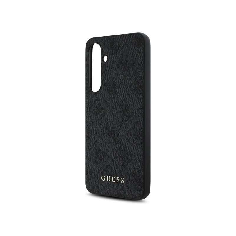 Husa originala Guess Samsung Galaxy S24 FE Hardcase 4G Classic, gri, GUHCS24FEG4GFGR