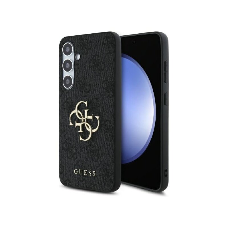 Husa originala Guess Samsung Galaxy S24 FE Hardcase 4G Big Logo, gri, GUHCS24FE4GMGGR