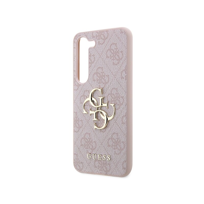 Husa originala Guess Samsung Galaxy A55 5G Hardcase 4G Big Metal Logo, roz, GUHCSA554GMGPI