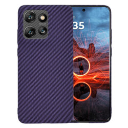 Husa Motorola ThinkPhone 25 Techsuit Carbonite FiberShell, mov