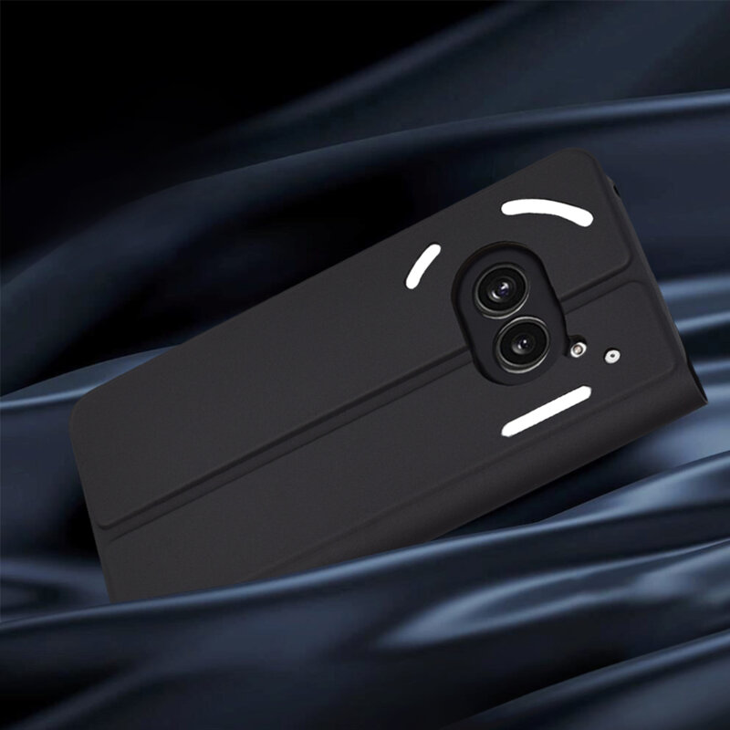 Husa Nothing Phone (2a) Plus Techsuit Magskin Book, negru