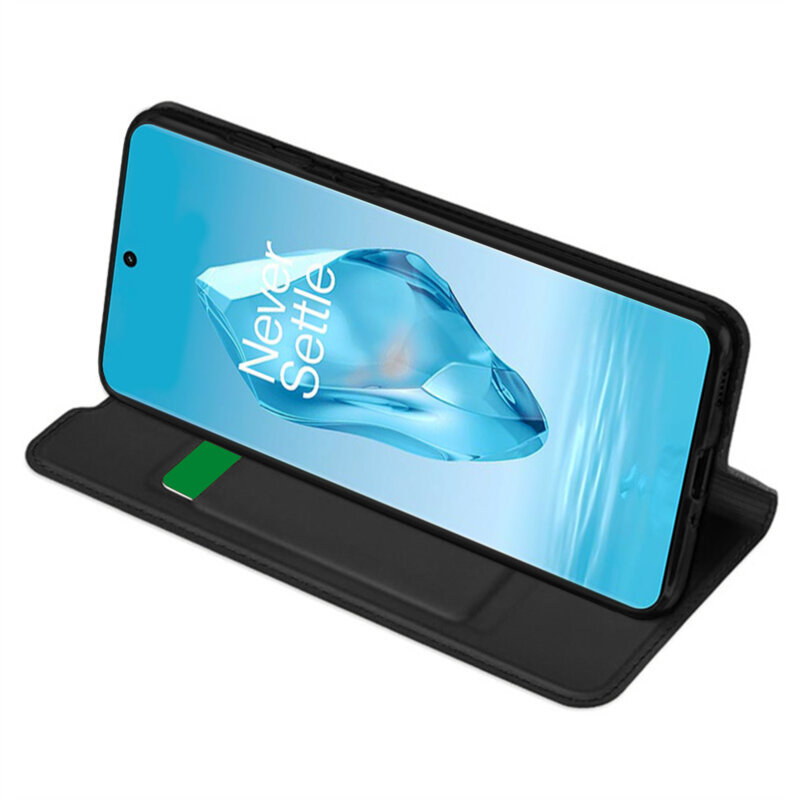 Husa OnePlus 12R Techsuit Magskin Book, negru