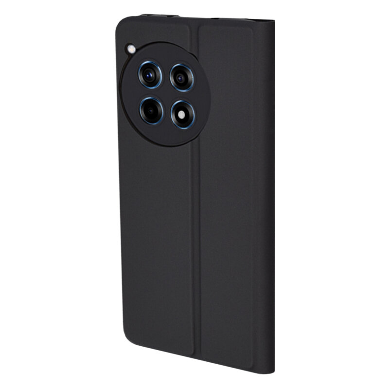 Husa OnePlus 12R Techsuit Magskin Book, negru
